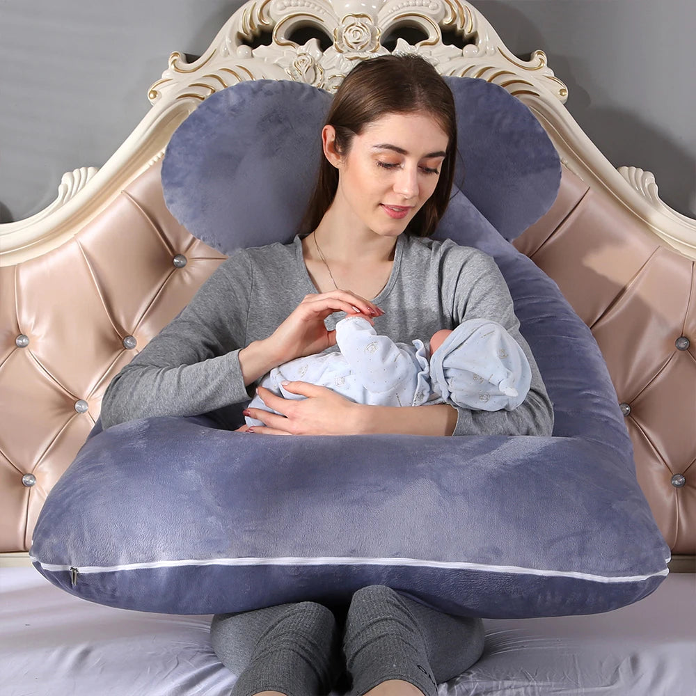 Snugify Maternity Support Pillow – Ultimate Comfort for Pregnancy & Nursing