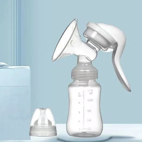 Snugify Silicone Manual Breast Pump with Adjustable Suction