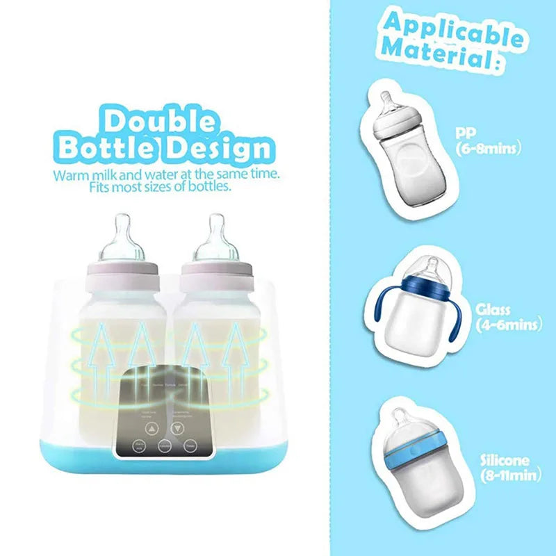 Snugify 2-in-1 Intelligent Baby Bottle Warmer & Sterilizer – Fast, Safe, and Convenient