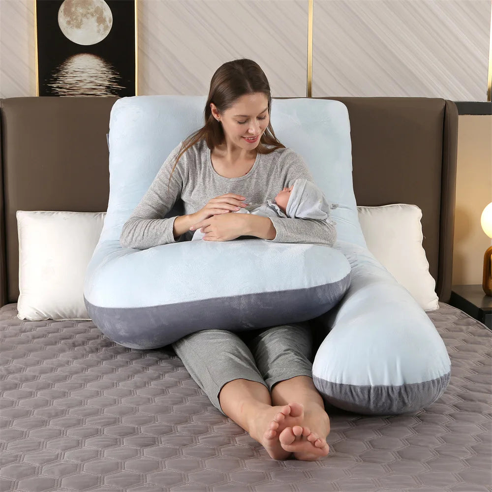 Snugify Maternity Support Pillow – Ultimate Comfort for Pregnancy & Nursing