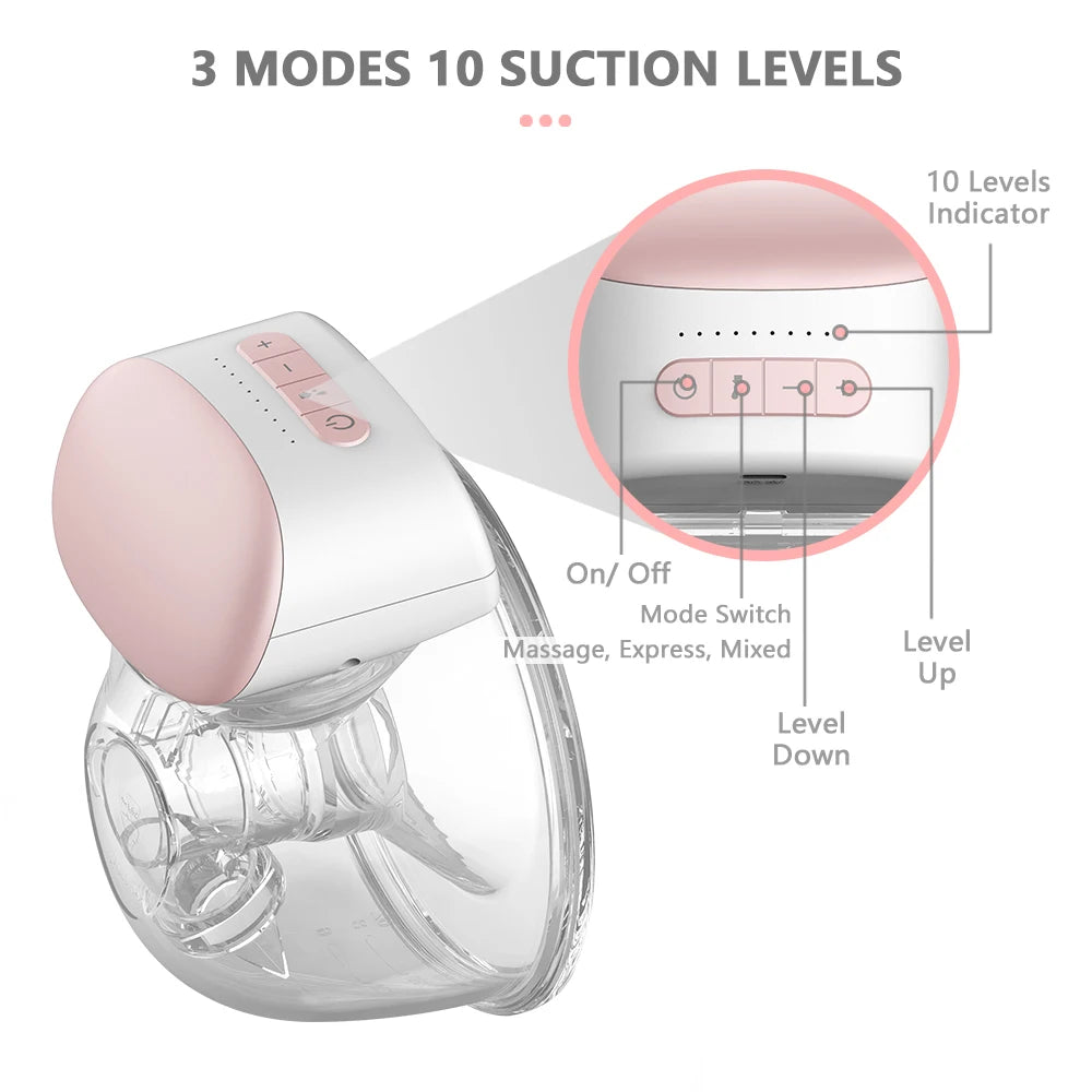 Snugify Wearable Hands-Free Breast Pump – Comfort and Convenience on the Go